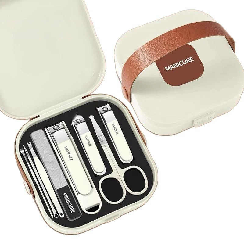 6pcs Manicure Stainless Steel Nail Clipper Set